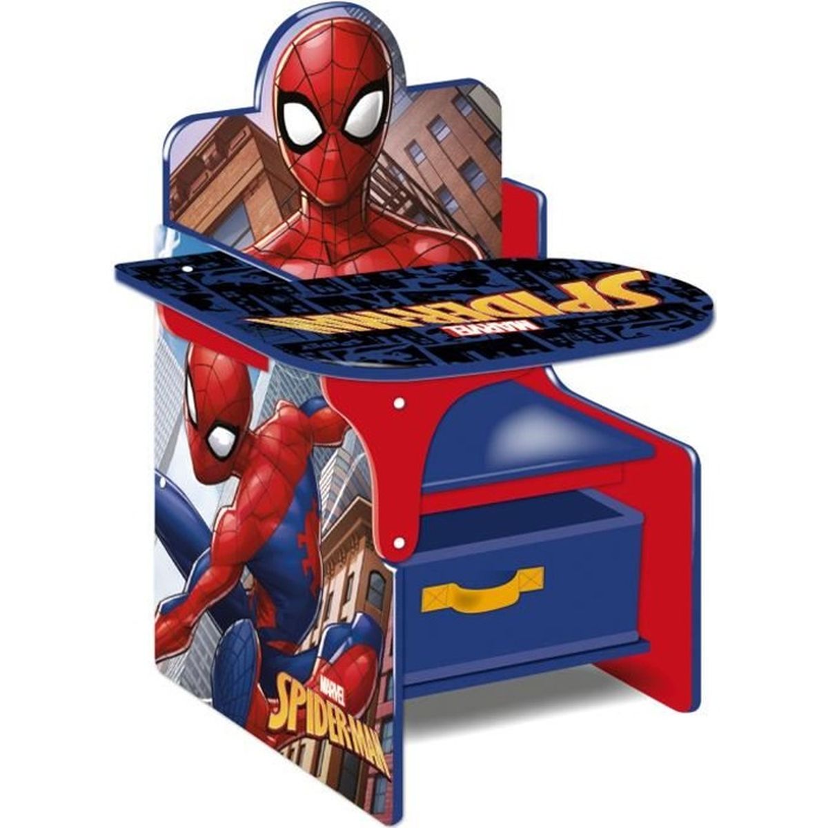 Spiderman Design Pliable Boîte de rangement/Memory Box-Entièrement NEUF dans sa boîte 