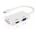 123 Cable Adaptateur Mini Display Port vers HDMI, DVI et VGA convertisseur pour Surface Pro 4 -Yuan Yuan-