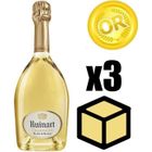 X3 Ruinart Blanc de Blancs 75 cl Champagne