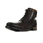 Bottines Redskins Yani en cuir marron pour homme
