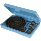 Coffret scies-cloches - SILVERLINE - 16 pièces - Dents thermotraitées - Mallette robuste - Pour divers matériaux