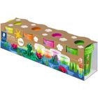 Pâte à Modeler STAEDTLER Noris Junior - Lot De 4 Pots De 130 G, Ultra Douce, Non Collante, Normes CE
