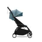 STOKKE - Poussette Yoyo 3 Pack 6 Aqua Cadre Noir