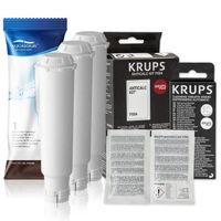 Set Krups Filter AL-TES46 3pcs, Descaler F054 Tablets XS3000