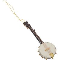 Modèle De Banjo Instruments De Musique pour Enfants Ensembles De Jeu De Poupée Décor Rétro Charmes De Banjo Bricolage