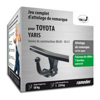Attelage col de cygne Auto-Hak pour Toyota YARIS 08/05-12/12 + faisceau universel 7 broches