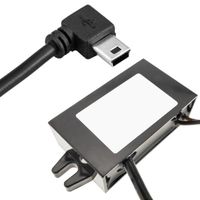 CableMarkt - Convertisseur de tension CC à CC de bornes à USB miniUSB-mâle 12V à 5V