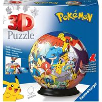Puzzle 3D Ball Pokémon 72 pièces - Ravensburger - Puzzle enfant 3D sans colle - Dès 6 ans