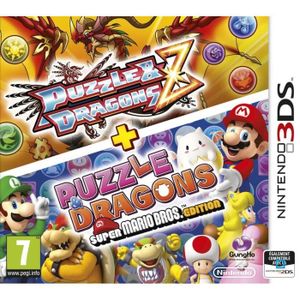 JEU 3DS Puzzle & Dragons Z et Super Mario - Jeu Nintendo 3
