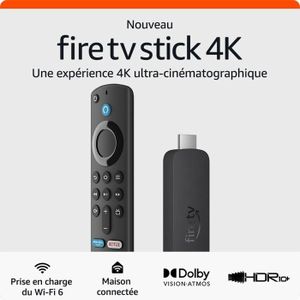 LECTEUR MULTIMÉDIA Nouvel Amazon Fire TV Stick 4K Ultra HD | Appareil