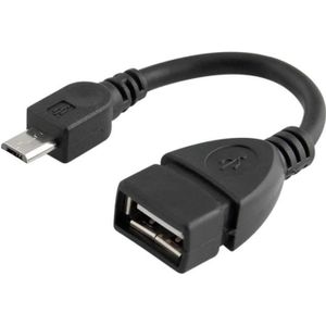 CÂBLE INFORMATIQUE Cable Adaptateur OTG Host adapter USB Femelle Micr