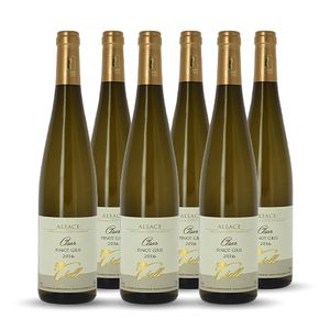 VIN BLANC Joseph Gsell Cuvée César Alsace Pinot gris Blanc 2017 6x75cl