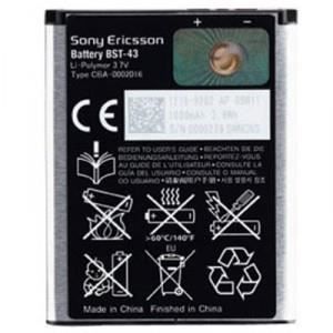 Batterie téléphone Batterie Sony BST-43 - Gris - Lithium-polymère - 3
