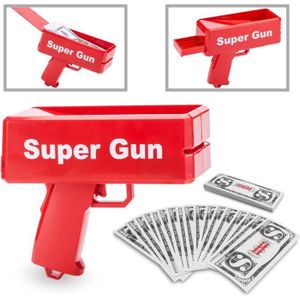 TD® pistolet a billet de banque cash gun jouet pas cher
