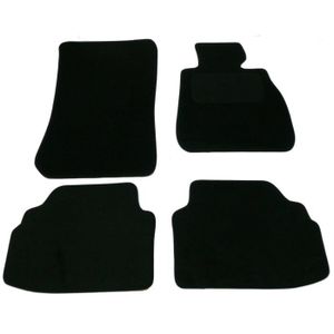 SAKURA Tapis de Voiture pour BMW S/érie 3/ Coup/é pour 2/ Portes mod/èles 1998/ /à 2005/ E46/ -/ Noir