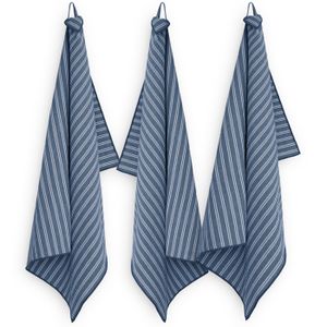 Lot De 2 Torchons En Coton 100% Mineur 50x70cm Tissages De Beaulieu