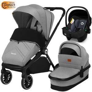 JOIE Tourist 2en1 - Poussette compacte pliable avec siège auto