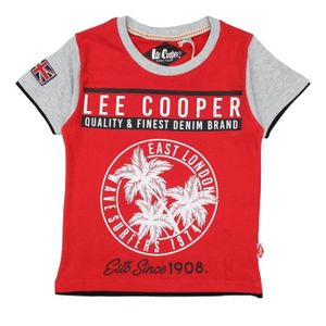 T-SHIRT Lee Cooper - T-shirt - GLC1106 TMC S1-4A - T-shirt Lee Cooper - Garçon