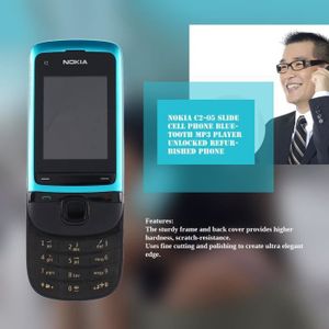 SMARTPHONE Surp Nokia C2-05 Slide téléphone portable lecteur 