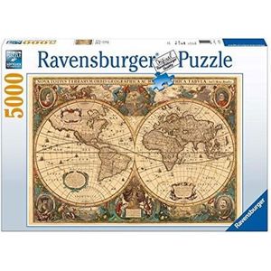PUZZLE Puzzle Ravensburger - Mappemonde antique - 5000 pi