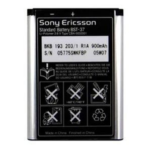 Batterie téléphone Batterie Sony BST-37 Original pour Sony-Ericsson W