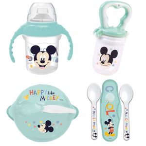 ASSIETTE - PLATEAU BÉBÉ Pack repas 1er age THERMOBABY MICKEY - 1 grignoteu
