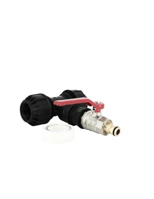 Demi-Raccord Express Strié 16mm Sféraco Avec Joint NBR - Pour Eau Et Air Comprimé