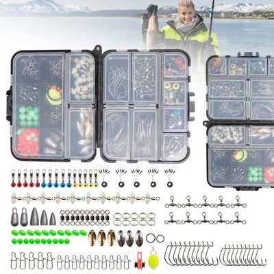 183 Pièces Pêche Accessoires Pour Boîte De Rangement Portable - Sport