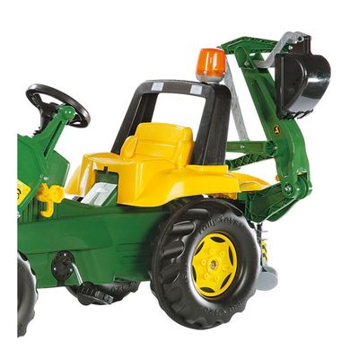 RollyToys 408955 RollyTrac Chargeur Haut de Gamme (Chargement Frontal, Vert, pour Enfants de 3 à 10 Ans, Accessoires pour tracteurs Enfants