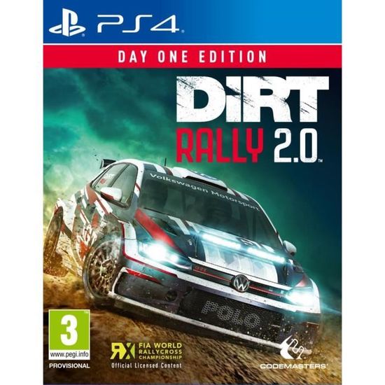 Dirt Rally 2.0 Day One Édition Jeu PS4
