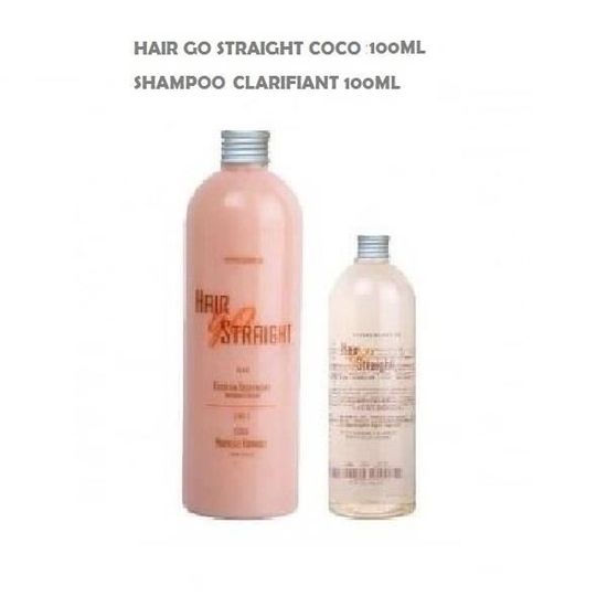 HAIR GO STRAIGHT Kit Lissage Brésilien Coco - 100 ml