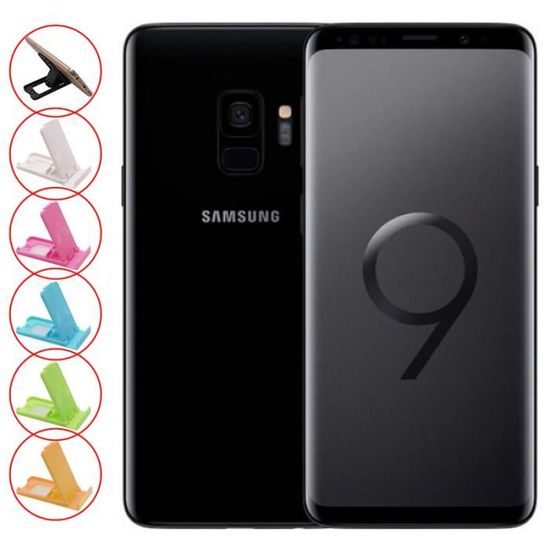 5.8 '' Samsung Galaxy S9 G960U 64 Go Noir -  -