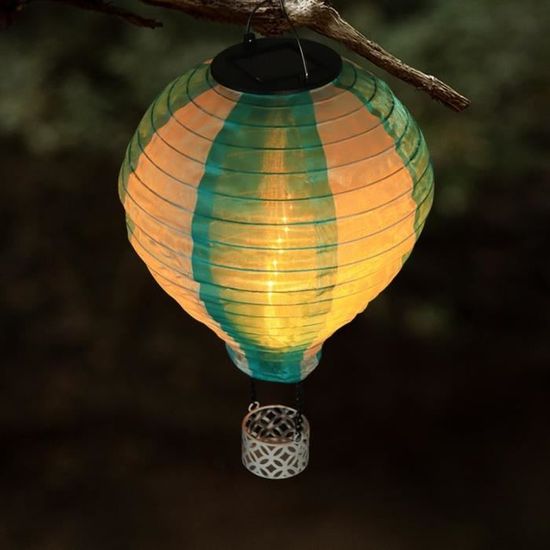 Lot De 2 Lampes Solaires Suspendues DEL Pour Jardin - Modèle KM-Q203 - Neuf - Garantie 6 Mois