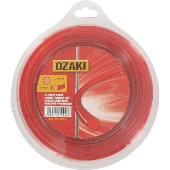 Coque fil nylon rond OZAKI - Longueur: 215m, Ø: 1,60mm