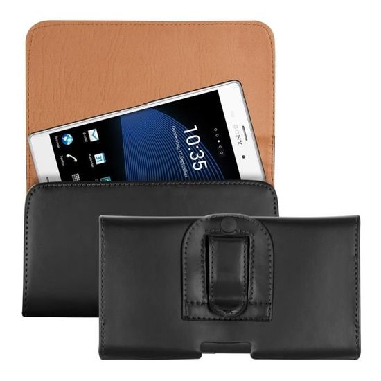 Étui en nylon pour téléphone portable avec clip ceinture compatible avec Samsung Galaxy S23 S22