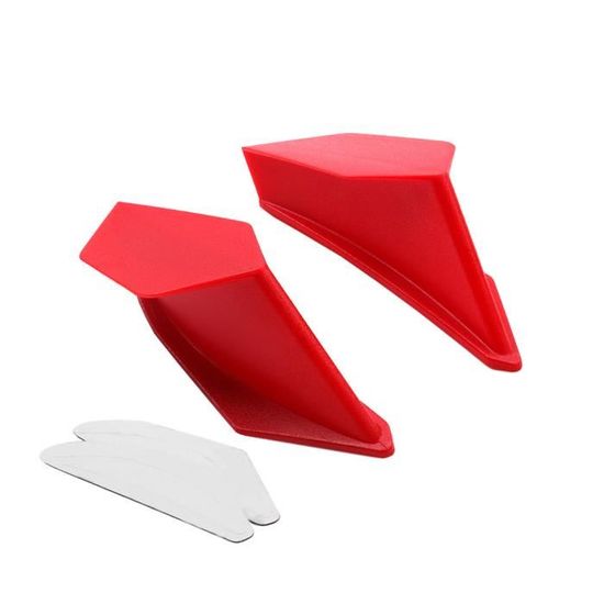 Lot De 2 Ailerons De Moto En ABS Antichute, Robustes Et Aérodynamiques, Pour Moto Professionnelle