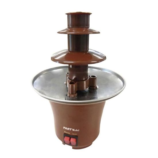 Jago® fontaine à chocolat 275 w - 3 étages, capacité 1 kg, électrique