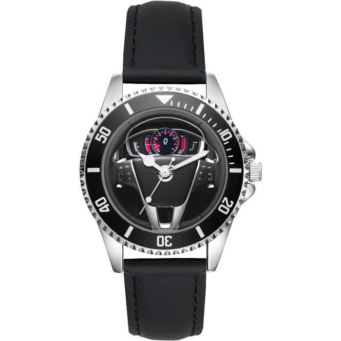 KIESENBERG Orologio da uomo Regalo per Volvo V60 Fan Cockpit Quarzo Analogico Orologio da polso 20990