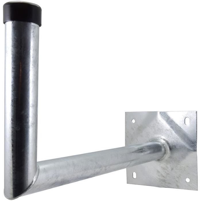 Support mural fixation pour antenne satellitedistance 50 cmen acier — free download