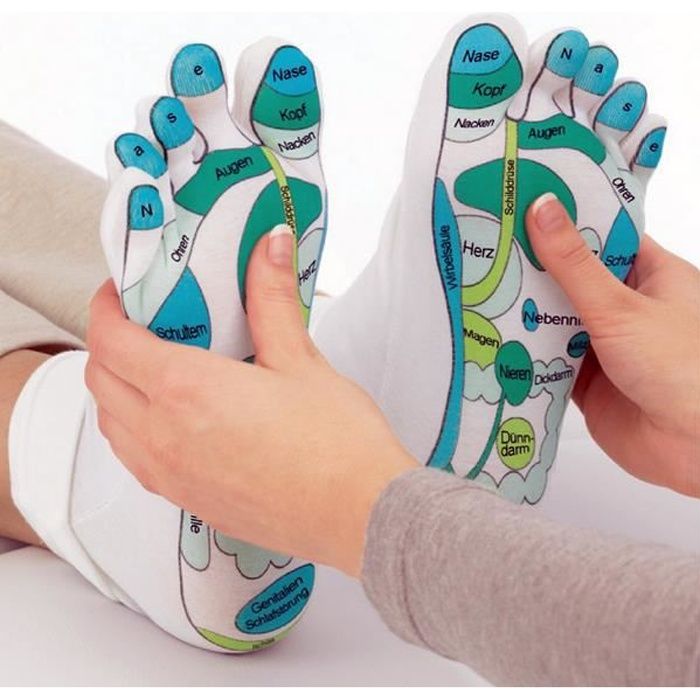 Chaussettes SPA Adoucissants Réflexologie