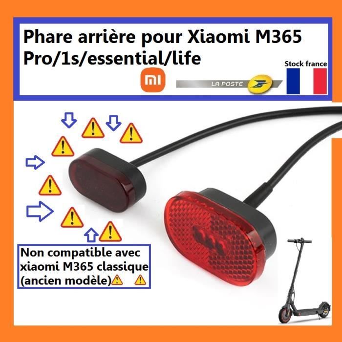 Phare arrière pour XIAOMI M365 PRO 1s essential de clignotement de freinage lumière LED frein garde boue Feu arrière xiaomi M365 pro