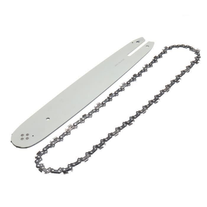 14'' Barre Guide + 3-8 LP 50DL Chaîne Tronçonneuse pour STIHL MS170 MS180 MS250 blanc