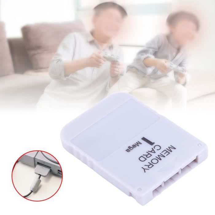 Carte MéMoire 1 Mo pour Sony PS1 Compatible avec tous les jeux PlayStation One.