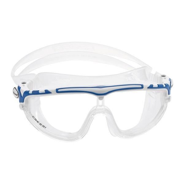 Cressi 'Skylight' Swimming Goggles Lunettes de natation Clear/Blanc/Bleu