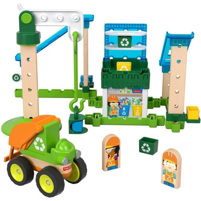 Fisher-price Wonder Makers Coffret de Construction la Maison Sur la Fisher-price Wonder Makers , Jouet pour Enfant Dès 3 Ans, Gfj13