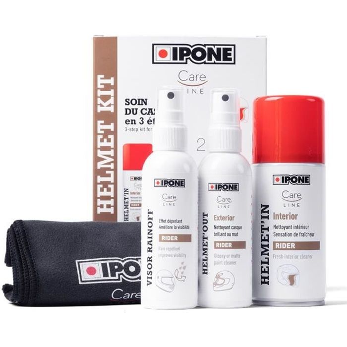 Pack Nettoyants Casque IPONE Helmet Kit