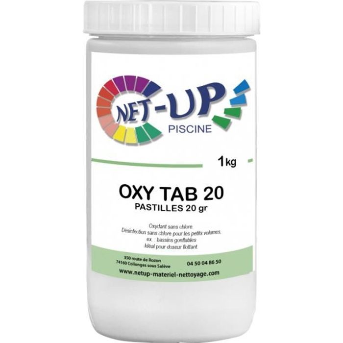Oxygène Actif Tab 20g 1kg