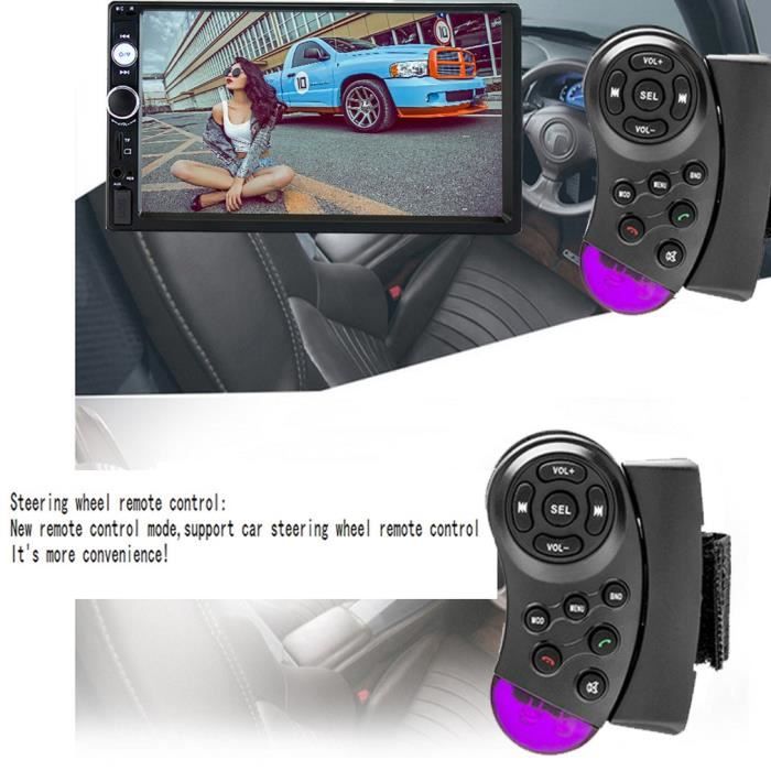 Moniteur à écran tactile Bluetooth pour voiture avec lecteur MP5 7 -écran tactile
