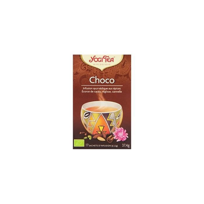 Yogi Tea Thé Bio Chocolat 17 sachets