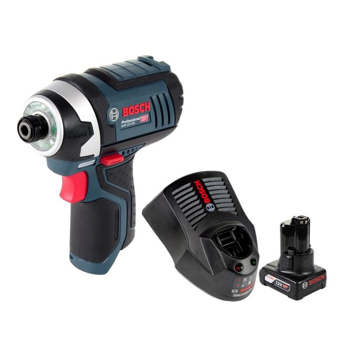 Bosch GDR 12V 105 Visseuse à chocs sans fil 12V 105Nm + 1x batterie 6 0Ah + chargeur - vue 2